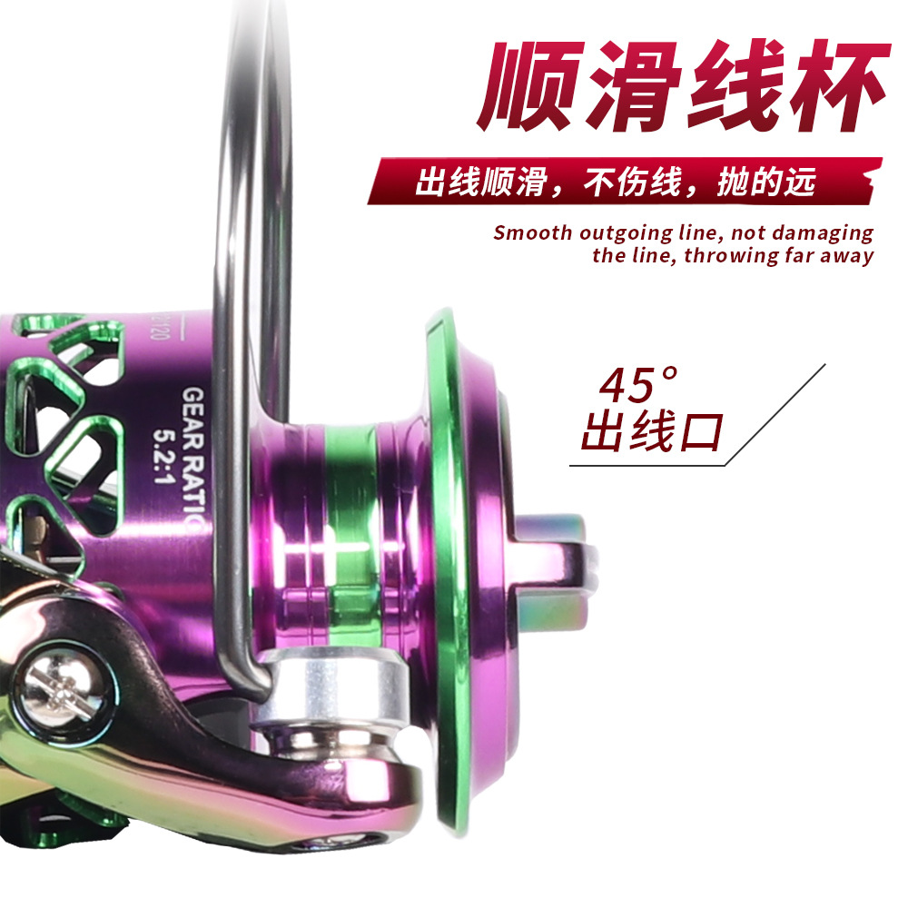 Zero Gap Colorful Metal Spinni - đánh giá và giá Ice Fishing Line