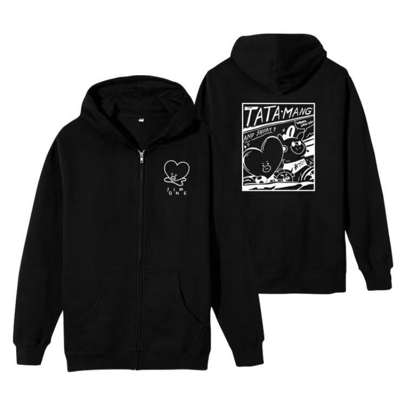 Kawaii BT21 Sweatshirt Hoodie  - đánh giá và giá Tippet Line